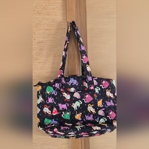 NWT Vera Bradley Glenna Satchel in Herding Cats Pattern